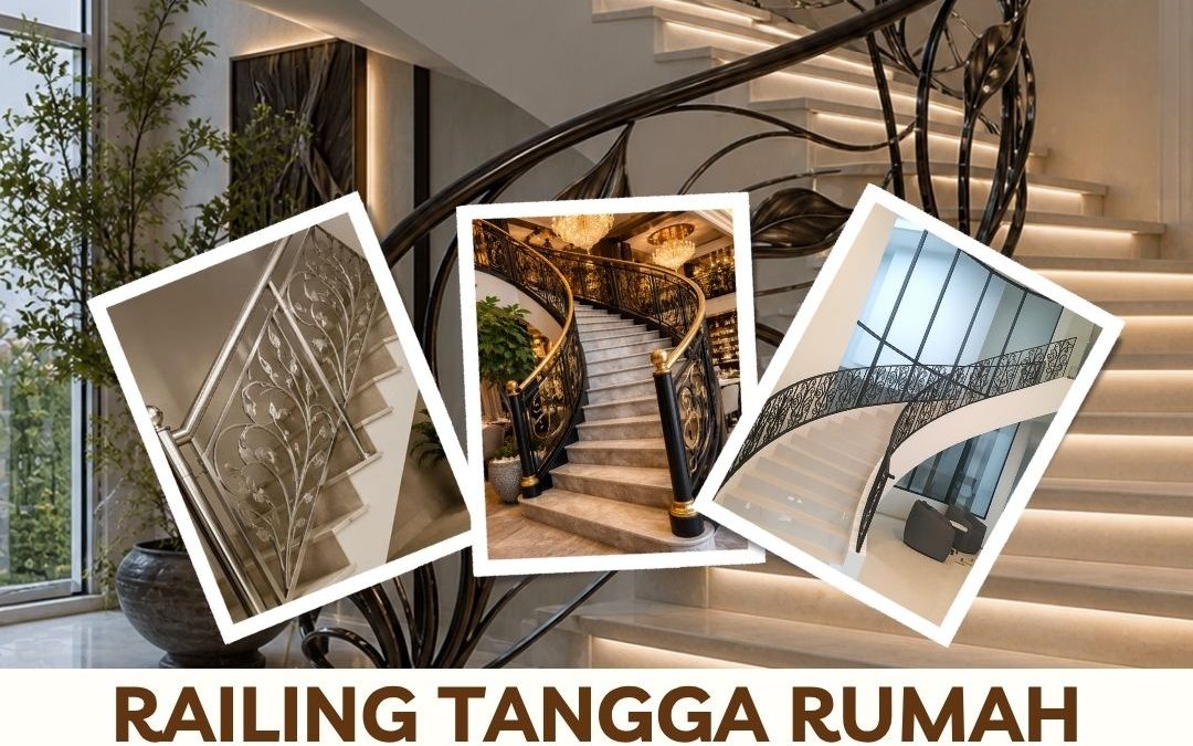 Railing Tangga Rumah Artistik Jakarta Barat