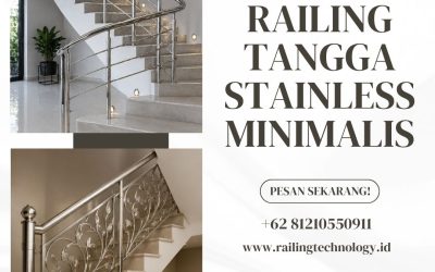 Railing Tangga Stainless Minimalis Kalideres JakBar