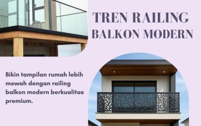 Trend Railing Balkon Modern Meruya JakBar