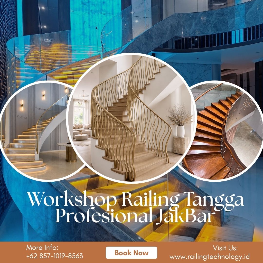 Workshop Railing Tangga Profesional JakBar