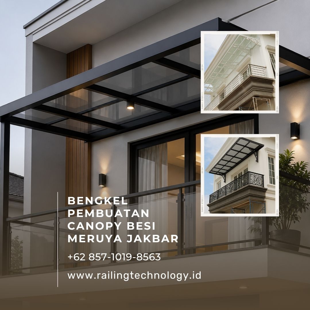 Bengkel Pembuatan Canopy Besi Meruya JakBar