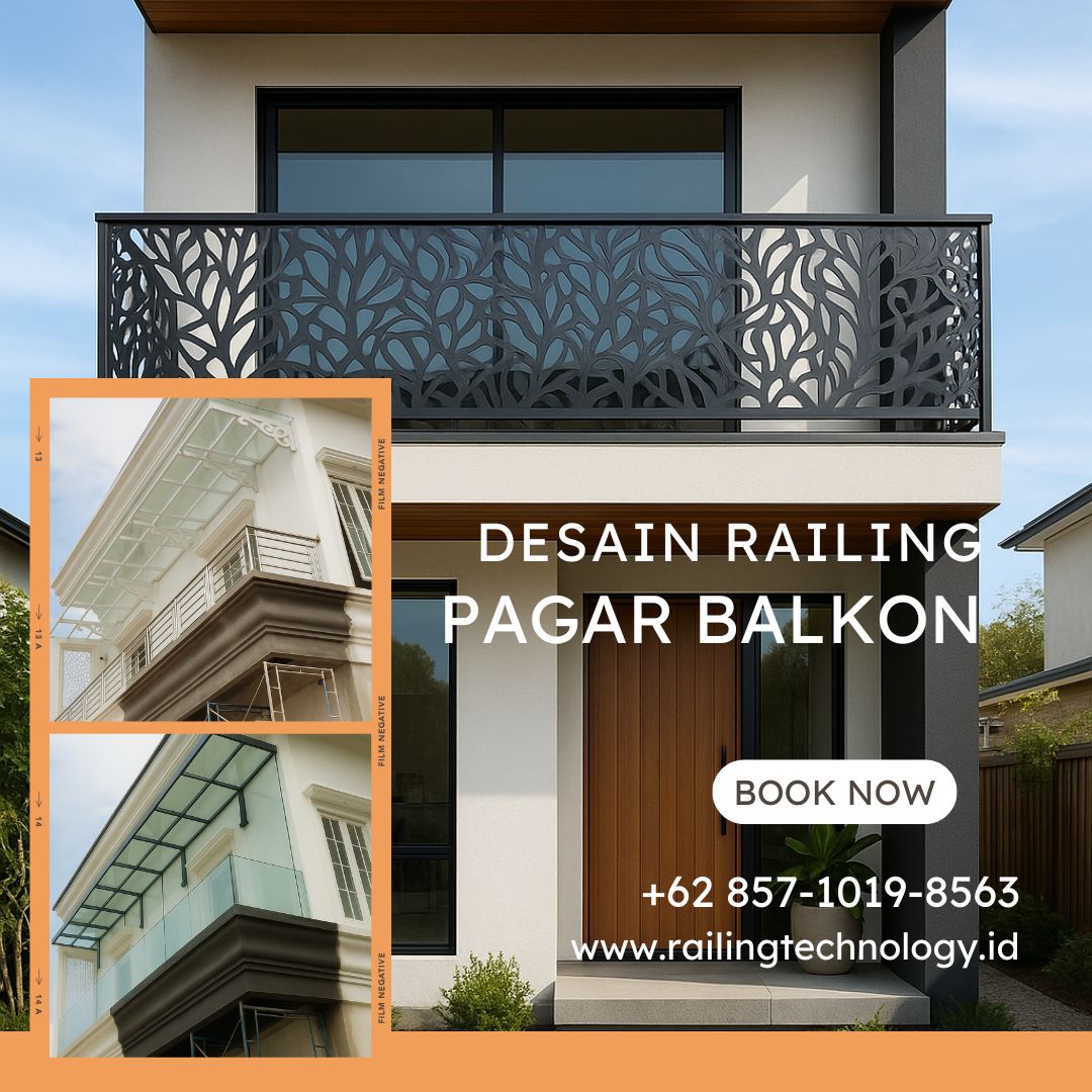 Desain Railing Pagar Balkon Kedoya JakBar