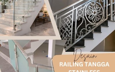 Desain Railing Tangga Stainless Cengkareng JakBar