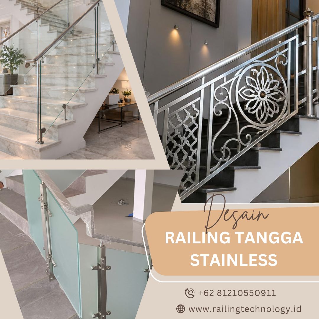 Desain Railing Tangga Stainless Cengkareng JakBar