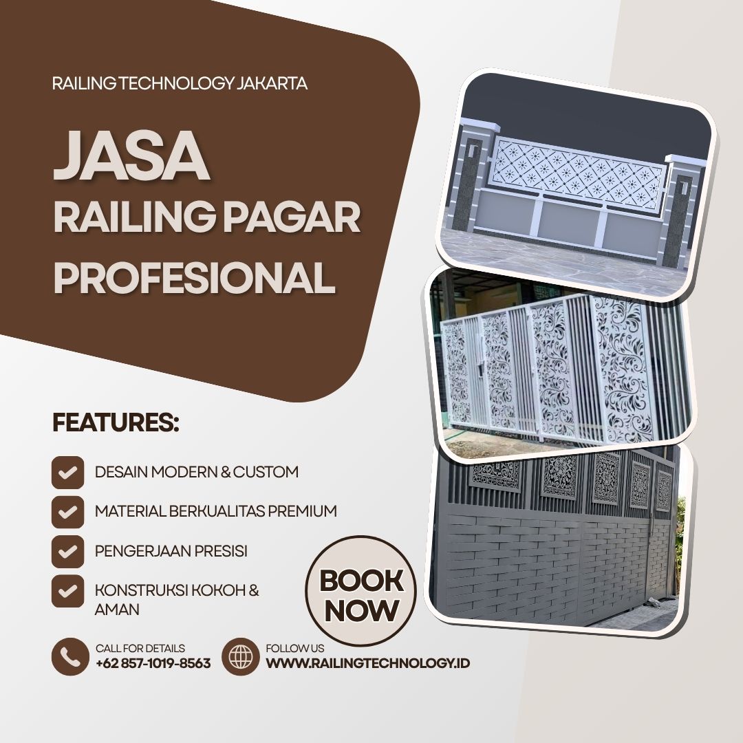Jasa Railing Pagar Profesional Kembangan JakBar