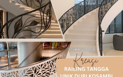 Kreasi Railing Tangga Unik Duri Kosambi
