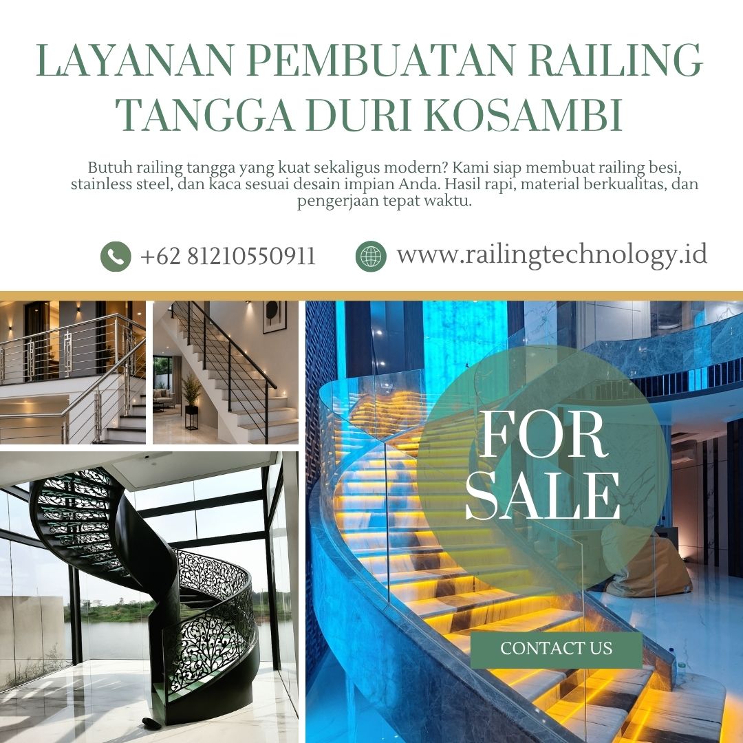 Layanan Pembuatan Railing Tangga Duri Kosambi
