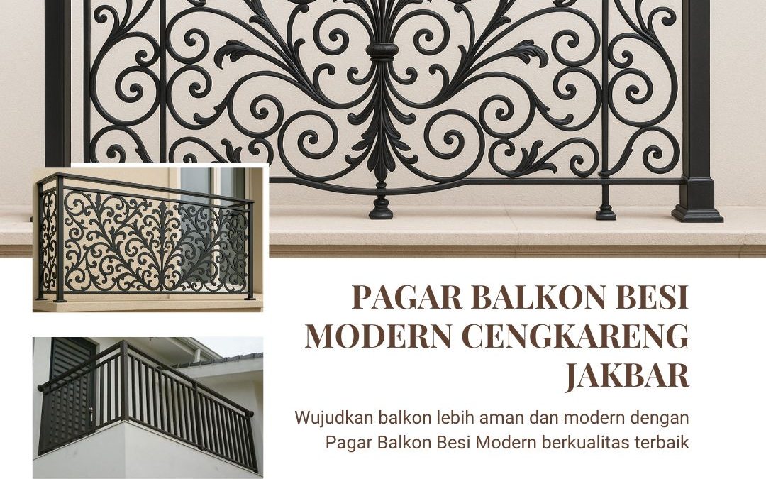 Pagar Balkon Besi Modern Cengkareng JakBar