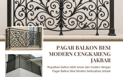 Pagar Balkon Besi Modern Cengkareng JakBar