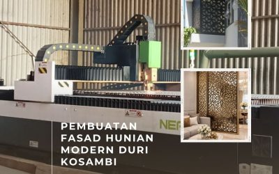 Pembuatan Fasad Hunian Modern Duri Kosambi