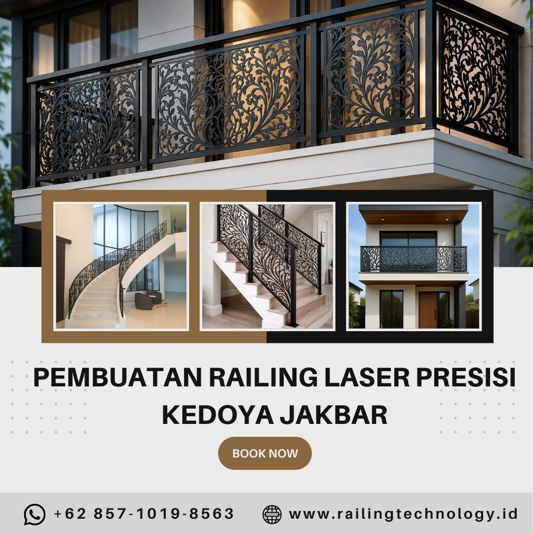 Pembuatan Railing Laser Presisi Kedoya JakBar