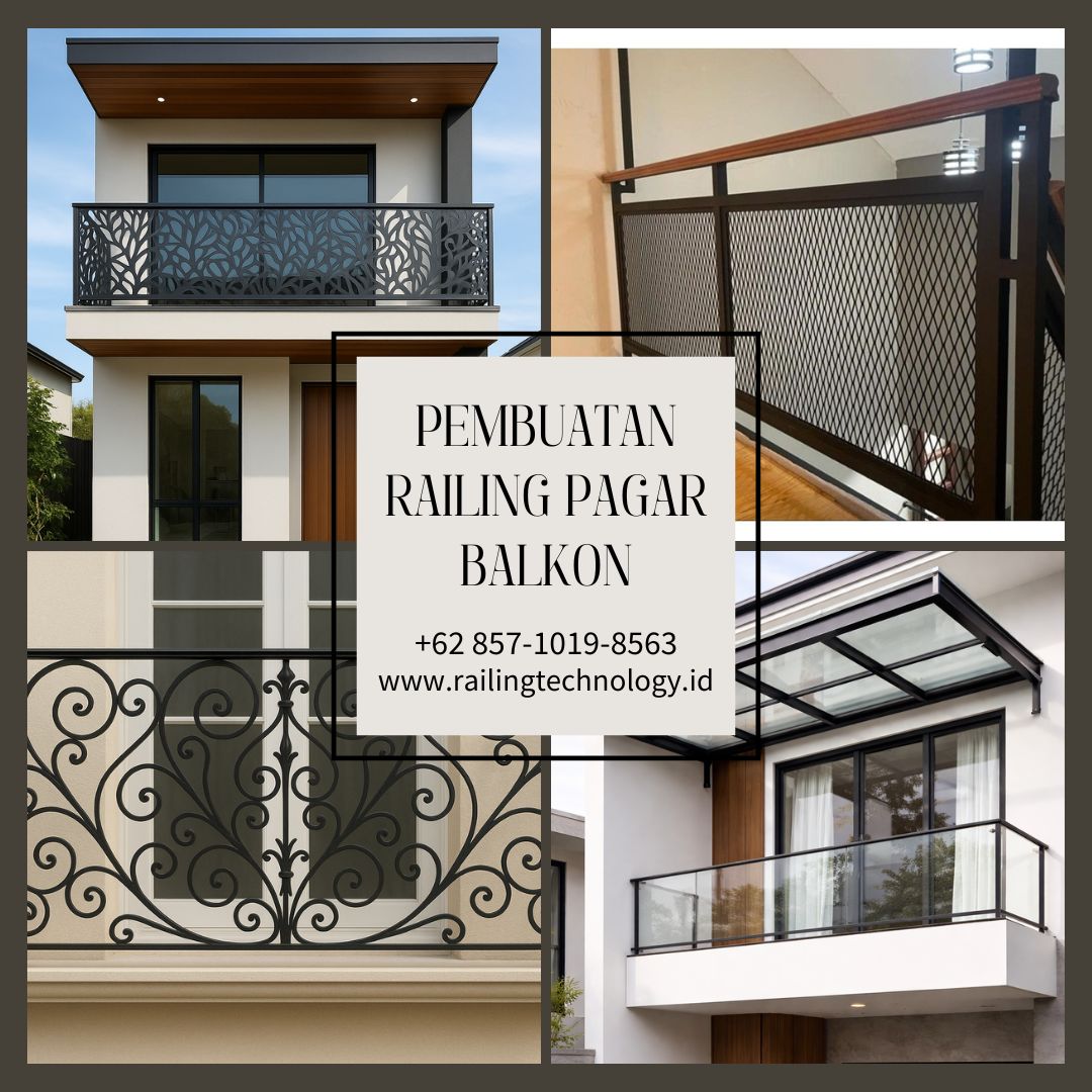 Pembuatan Railing Pagar Balkon Slipi JakBar