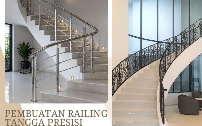 Pembuatan Railing Tangga Presisi Jakarta Barat