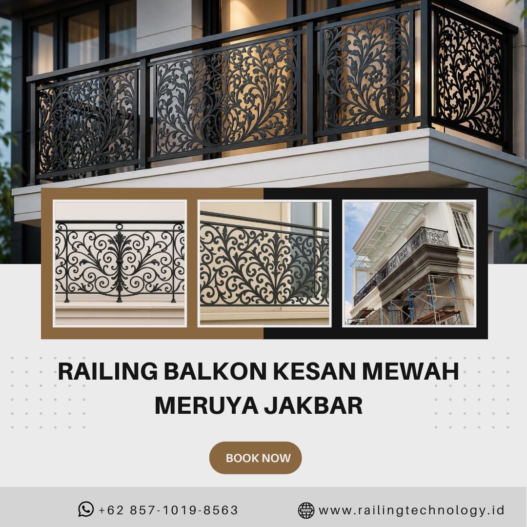 Railing Balkon Kesan Mewah Meruya JakBar