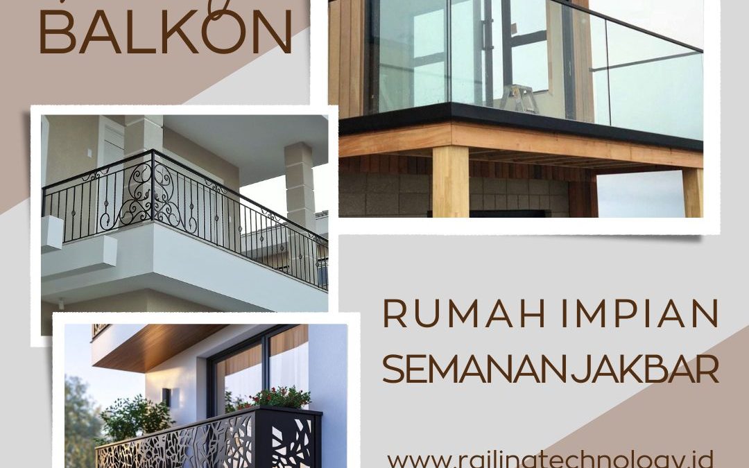 Railing Balkon umah Impian Semanan JakBar