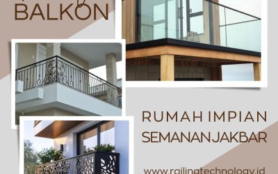 Railing Balkon Rumah Impian Semanan JakBar