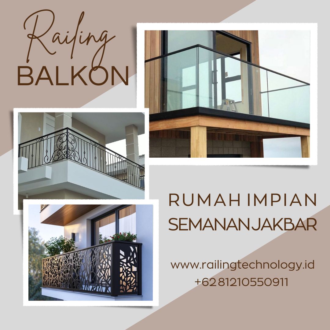 Railing Balkon umah Impian Semanan JakBar