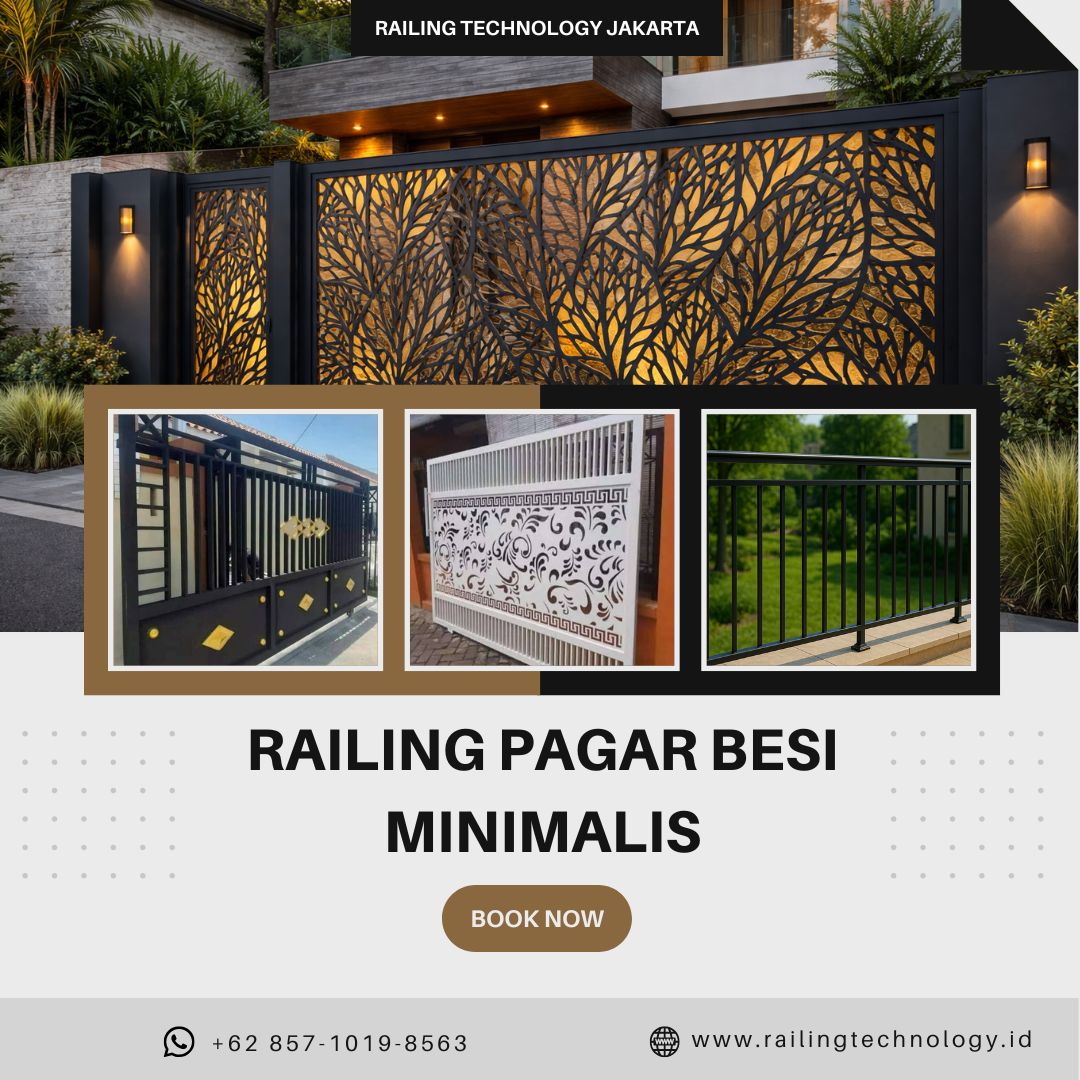Railing Pagar Besi Minimalis Jelambar JakBar