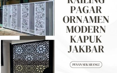 Railing Pagar Ornamen Modern Kapuk JakBar