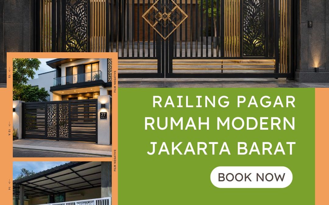 Railing Pagar Rumah Modern Jakarta Barat
