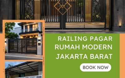 Railing Pagar Rumah Modern Jakarta Barat