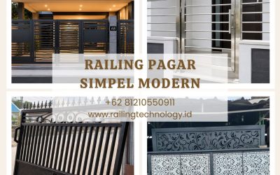 Railing Pagar Simpel Modern Glodok JakBar