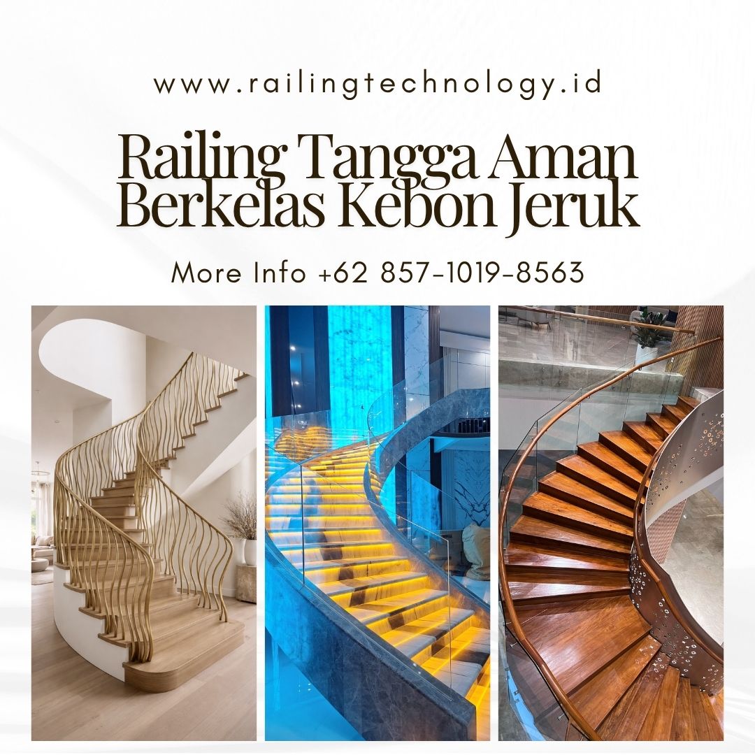 Railing Tangga Aman Berkelas Kebon Jeruk