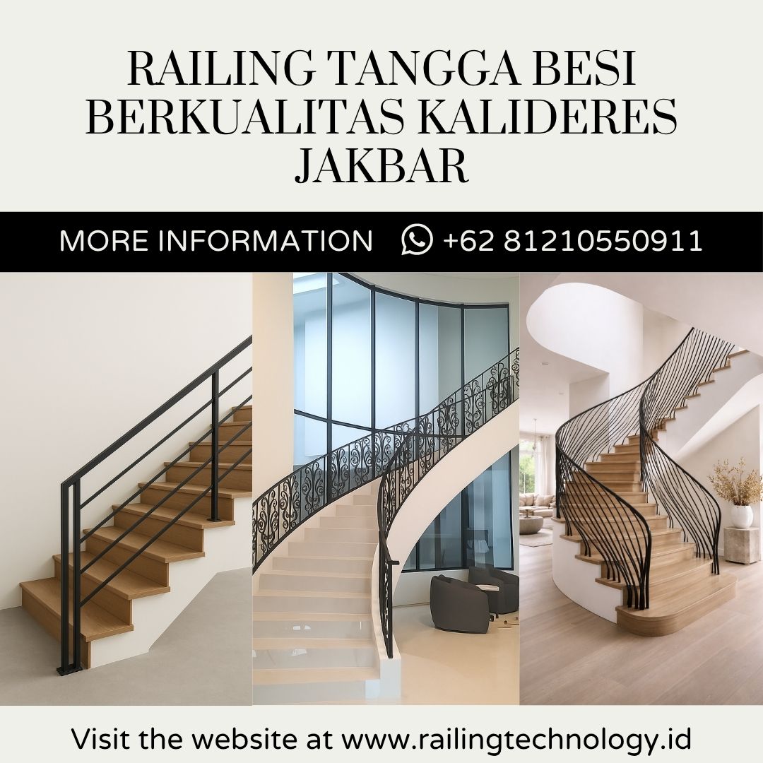Railing Tangga Besi Berkualitas Kalideres JakBar