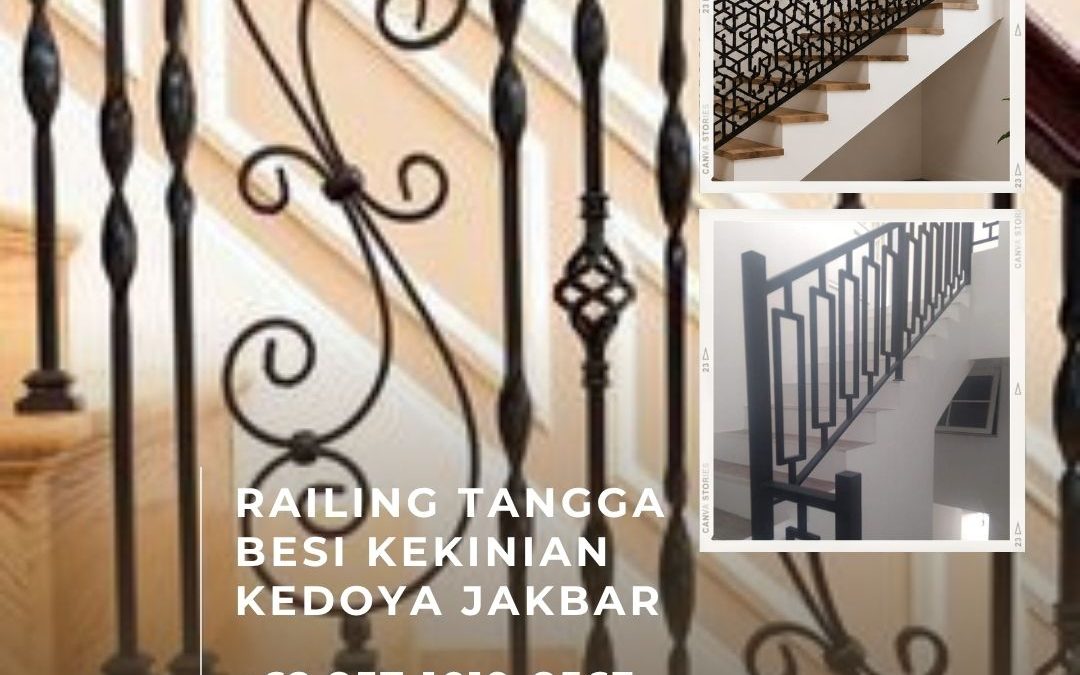Railing Tangga Besi Kekinian Kedoya JakBar