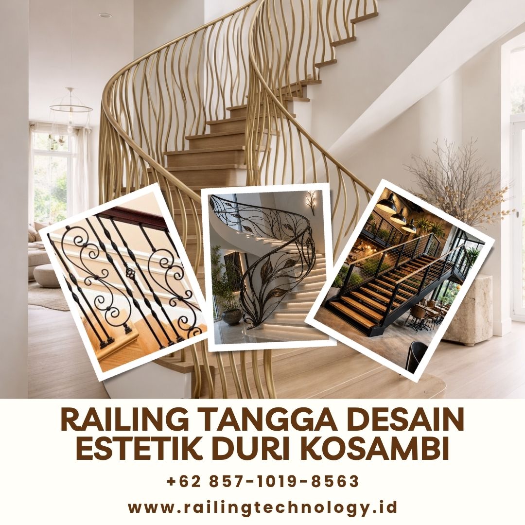 Railing Tangga Desain Estetik Duri Kosambi