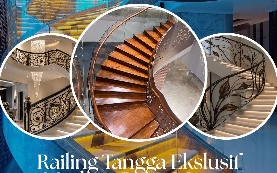 Railing Tangga Eksklusif Modern Daan Mogot