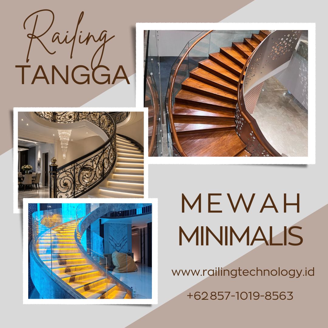 Railing Tangga Mewah Minimalis Meruya JakBar