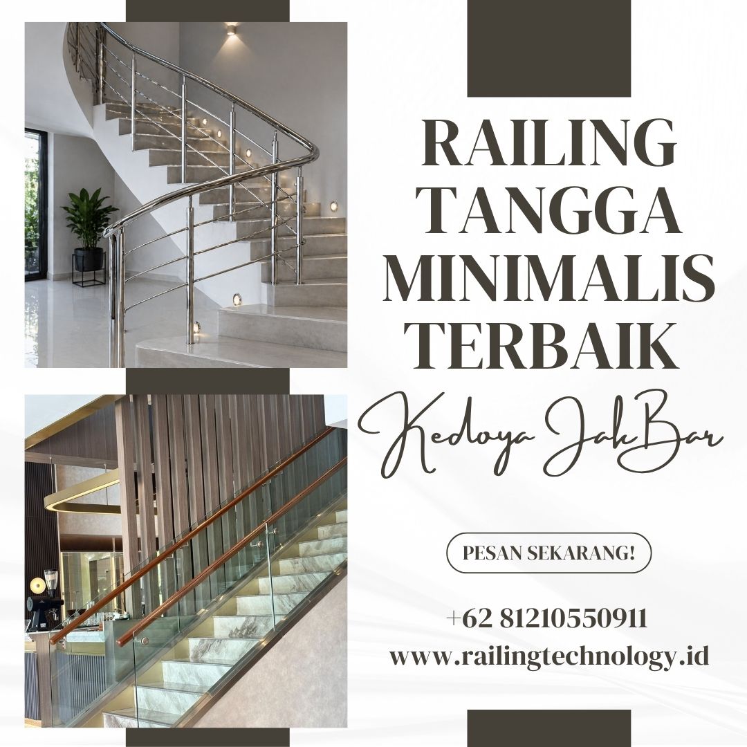 Railing Tangga Minimalis Terbaik Kedoya JakBar