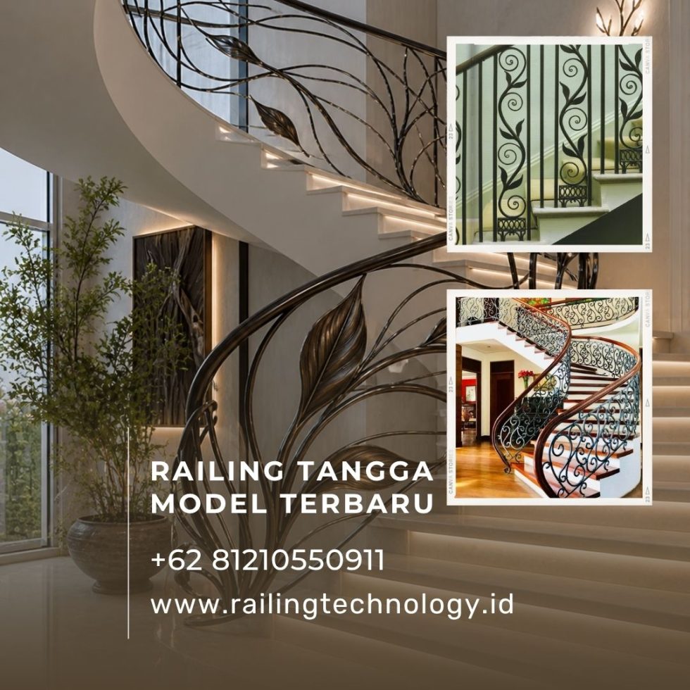 Railing Tangga Model Terbaru Jelambar JakBar - Railing Technology