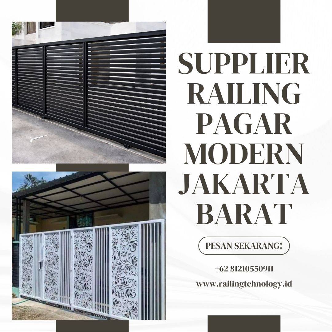Supplier Railing Pagar Modern Jakarta Barat