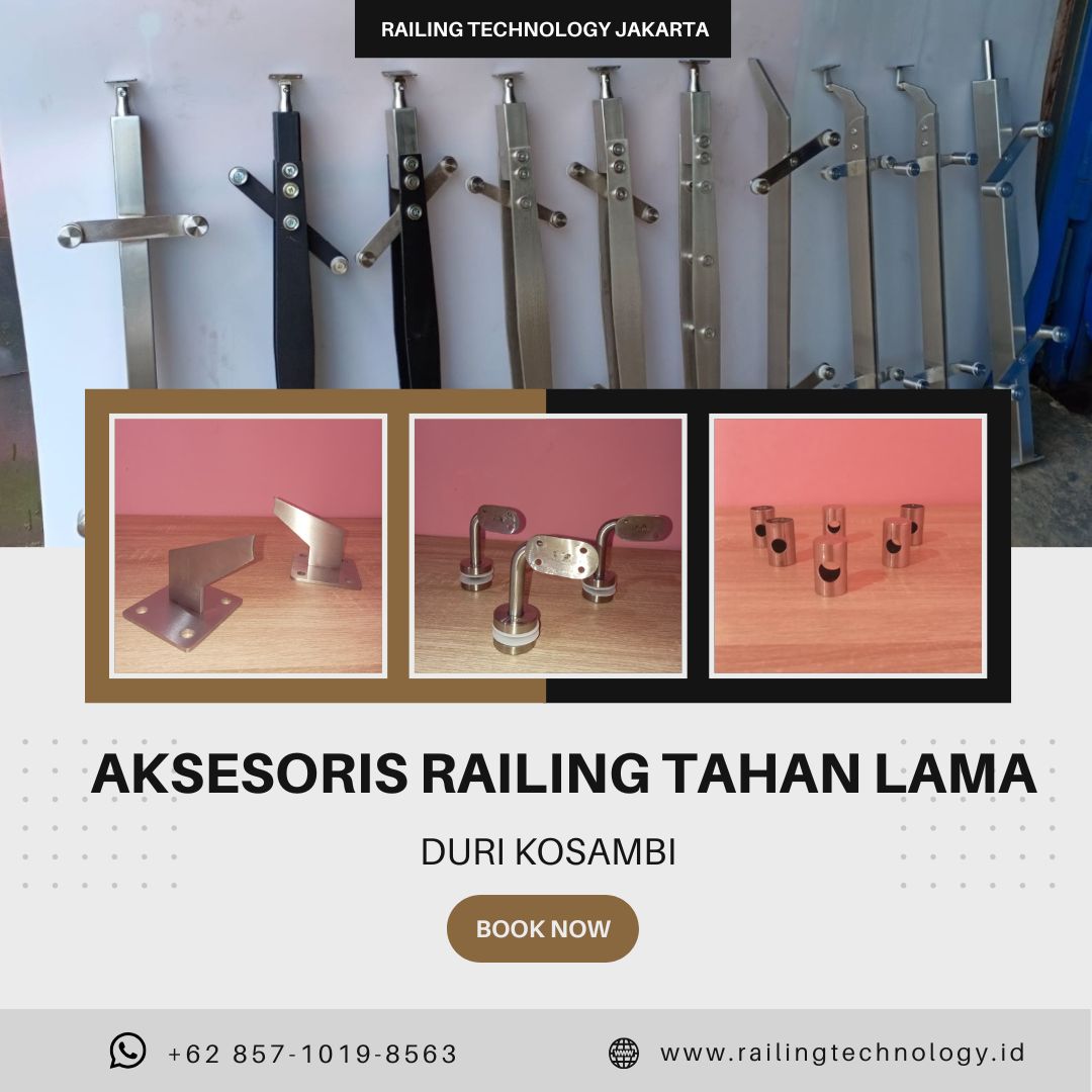 Aksesoris Railing Tahan Lama Duri Kosambi