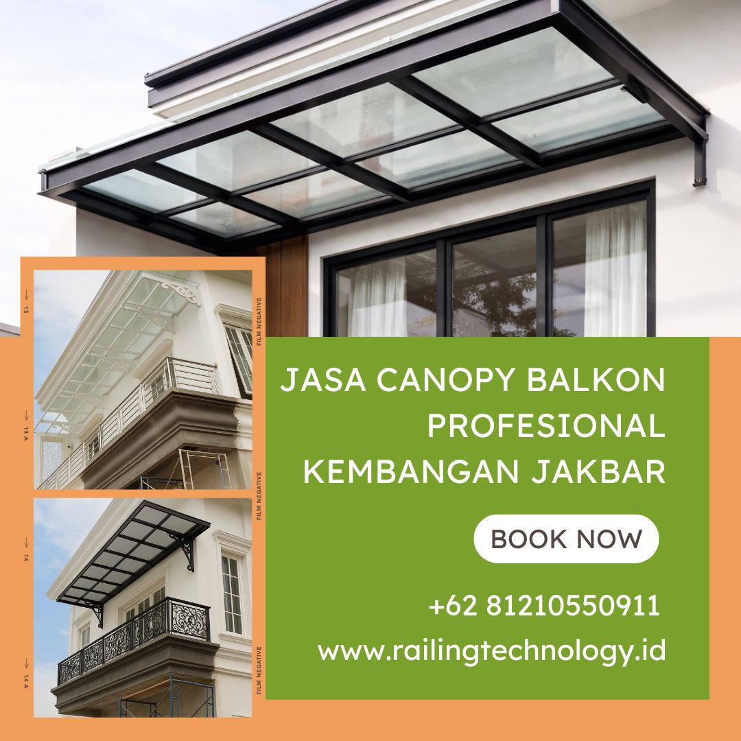 Jasa Canopy Balkon Profesional Kembangan JakBar