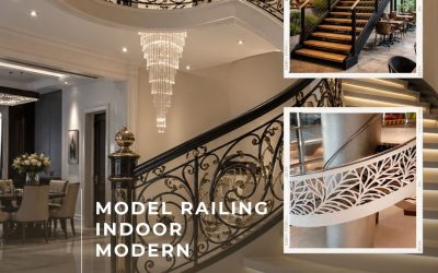 Model Railing Indoor Modern Kapuk JakBar