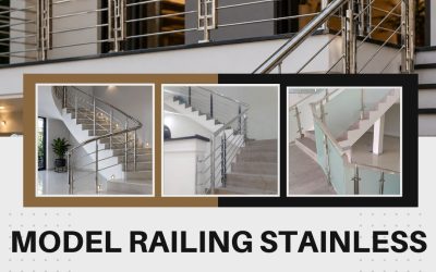 Model Railing Tangga Stainless Kembangan JakBar