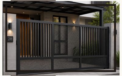 Pagar Industrial Modern Minimalis Kapuk JakBar