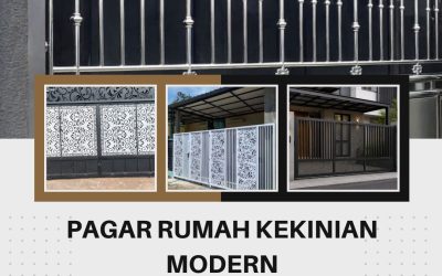 Pagar Rumah Kekinian Modern Jelambar JakBar