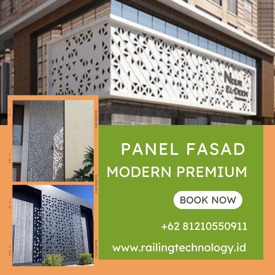 Panel Fasad Modern Premium PalMerah JakBar
