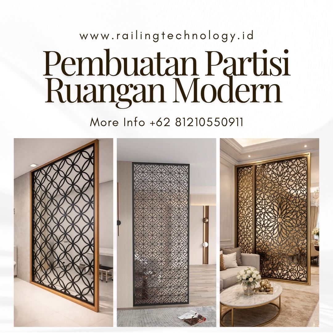 Pembuatan Partisi Ruangan Modern Palmerah JakBar