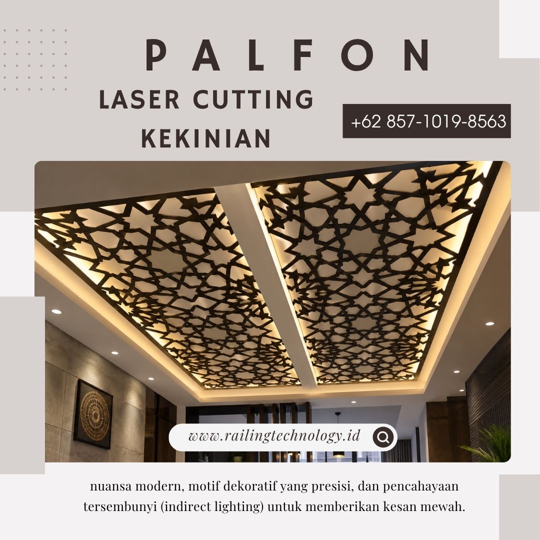 Plafon Laser Cutting Kekinian Kembangan JakBar