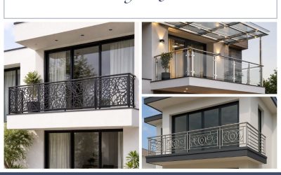 Railing Balkon Bergaya Modern Kembangan JakBar