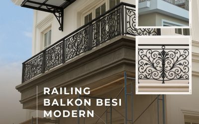 Railing Balkon Besi Modern Jelambar JakBar