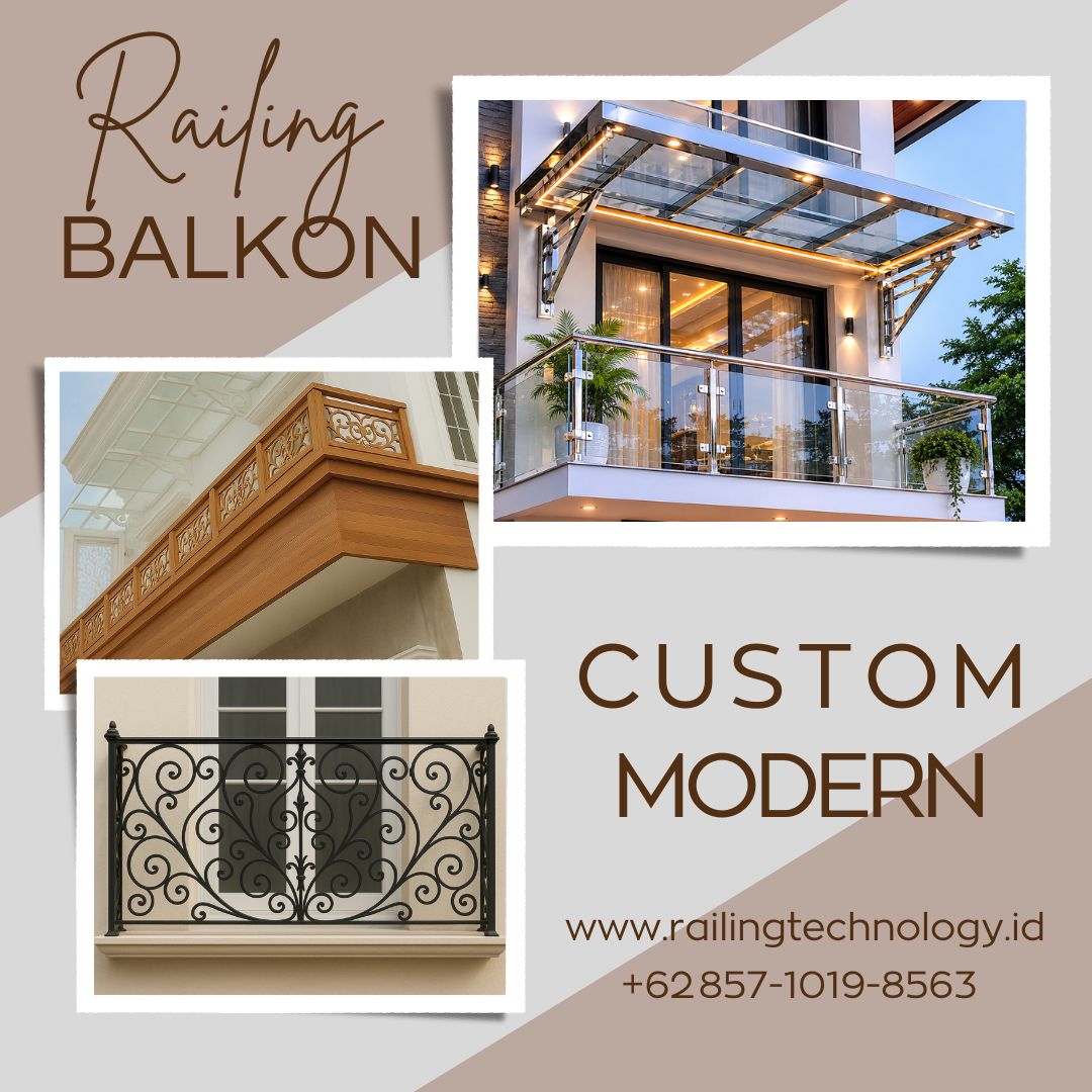 Railing Balkon Custom Modern Kembangan JakBar