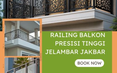Railing Balkon Presisi Tinggi Jelambar JakBar