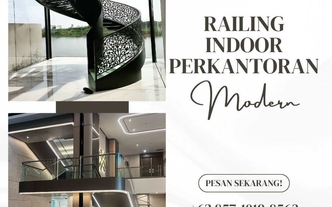 Railing Indoor Perkantoran Modern Meruya JakBar