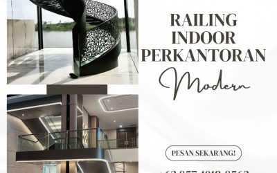 Railing Indoor Perkantoran Modern Meruya JakBar